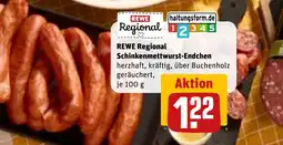 REWE DE Rewe regional schinkenmettwurst-endchen tilbud