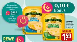 REWE DE LEERDAMMER Käsescheiben tilbud