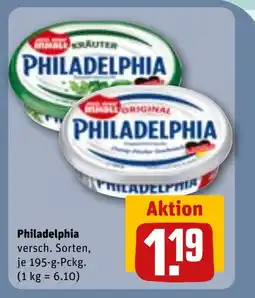 REWE DE PHILADELPHIA tilbud