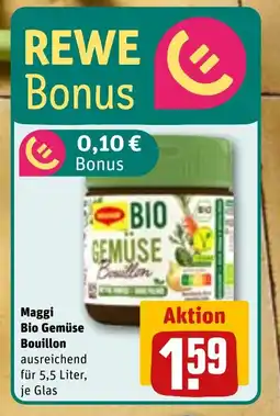 REWE DE MAGGI Bio gemüse bouillon tilbud