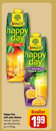 REWE DE Happy day saft oder nektar tilbud