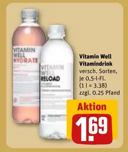 REWE DE VITAMIN WELL Vitamindrink tilbud