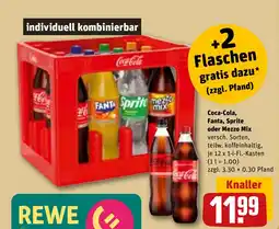 REWE DE Coca-cola, fanta, sprite oder mezzo mix tilbud
