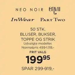 Salling Neo Noir / envii / InWear / Part Two tilbud