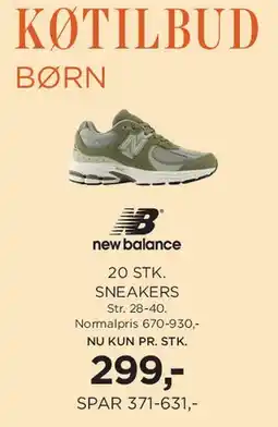 Salling New Balance sneakers tilbud