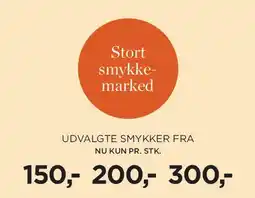 Salling Stort smykkemarked / Udvalgte smykker tilbud