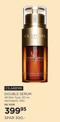 Salling Clarins Double Serum tilbud