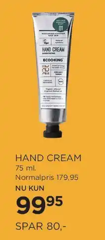 Salling Hand Cream / Multi Oil (Ecooking items) tilbud