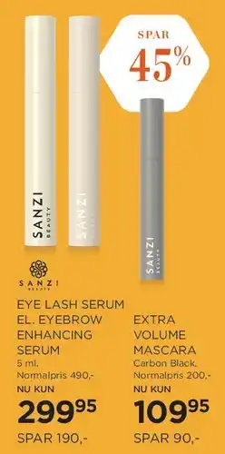 Salling SANZI Eye Lash Serum tilbud