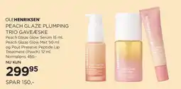 Salling Ole Henriksen Peach Glaze Plumping Trio Gaveske tilbud