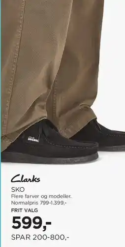 Salling Clarks Sko tilbud