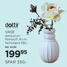 Salling Vase Samsurium, 18 cm tilbud