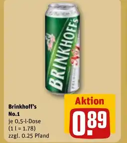REWE DE BRINKHOFF'S No. 1 tilbud