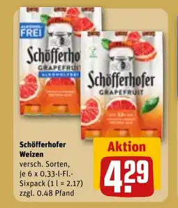 REWE DE SCHÖFFERHOFER Weizen tilbud