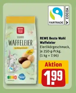 REWE DE REWE Beste wahl waffeleier tilbud