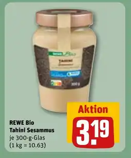 REWE DE REWE Bio tahini sesammus tilbud