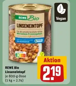 REWE DE REWE BIO Linseneintopf tilbud
