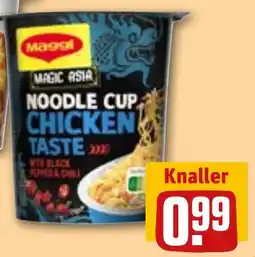 REWE DE MAGGI Magic asia noodle cup chicken tilbud