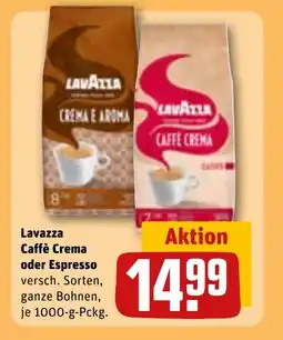REWE DE LAVAZZA Caffè crema oder espresso tilbud