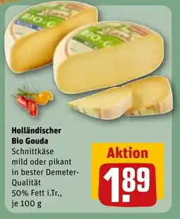 REWE DE Holländischer bio gouda tilbud