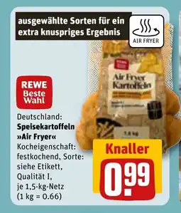 REWE DE Speisekartoffeln air fryer tilbud