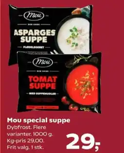 Kvickly MOU Special suppe tilbud