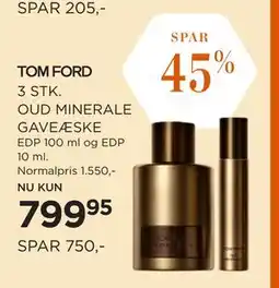 Salling 3 STK. OUD MINERALE GAVEÆSKE tilbud