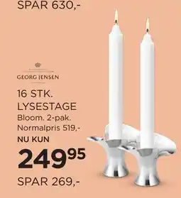 Salling 16 STK. LYSESTAGE tilbud