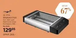 Salling 22 STK. BRØDRISTER tilbud
