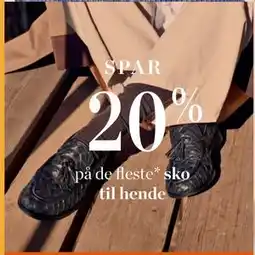 Salling SPAR 20% på de fleste sko til hende tilbud