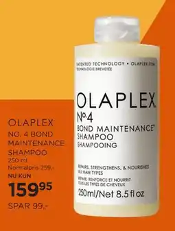 Salling NO. 4 BOND MAINTENANCE SHAMPOO tilbud