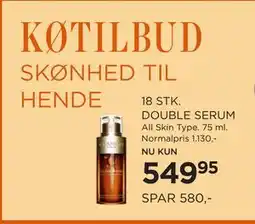 Salling 18 STK. DOUBLE SERUM tilbud