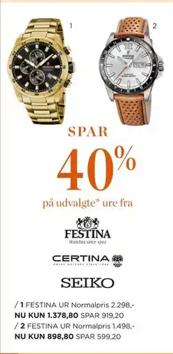 Salling FESTINA UR tilbud