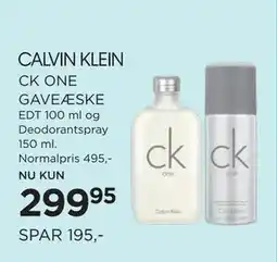 Salling CK ONE GAVEÆSKE tilbud