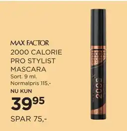 Salling 2000 CALORIE PRO STYLIST MASCARA tilbud