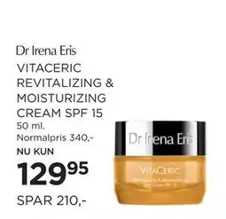 Salling VITACERIC REVITALIZING & MOISTURIZING CREAM SPF 15 tilbud