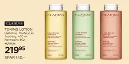 Salling TONING LOTION tilbud