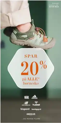 Salling SPAR 20% på ALLE børnesko tilbud