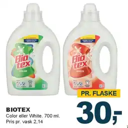 Let-Køb Biotex tilbud