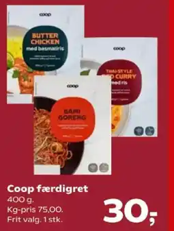 Kvickly Coop færdigret tilbud