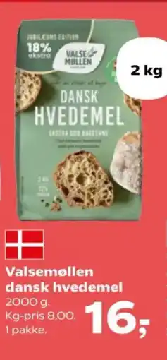 Kvickly Valsemøllen dansk hvedemel tilbud
