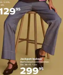 Kvickly Jackpot bukser tilbud