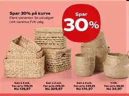 Kvickly Spar 30% på kurve tilbud