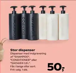Kvickly Stor dispenser tilbud