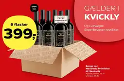 Kvickly Borgo del Mandorlo Primitivo di Manduria tilbud