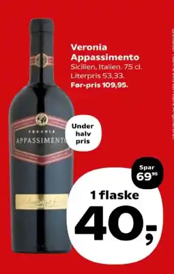 Kvickly Veronia Appassimento tilbud