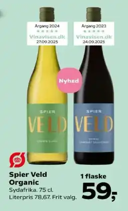 Kvickly Spier Veld Organic tilbud