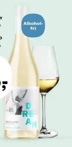 Kvickly Dream Moscato 0.0 tilbud