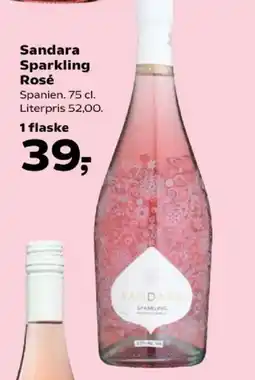 Kvickly Sandara Sparkling Rosé tilbud