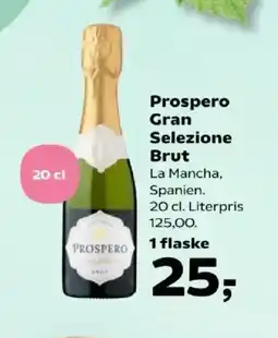 Kvickly Prospero Gran Selezione Brut tilbud